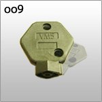 ホンダバイク鍵穴シャッターキー　VM-５